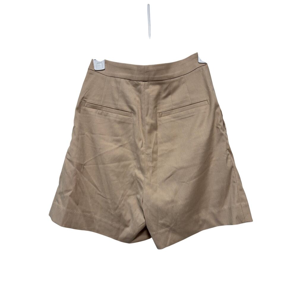 H&M Beige High Waist Shorts Size 0 - Picture 7 of 8